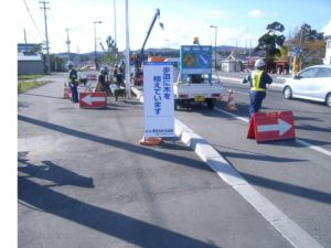 公共事業、公園の整備、道路の植栽の施工実績がございます。